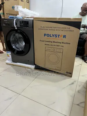 Clean-Flow Polystar 6kg Front Load Washer Black [Pv-Twd7.1gl]