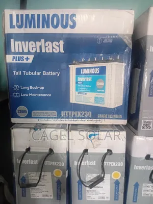 Luminous 230ah Inverlast Plus Tall Tubular Battery