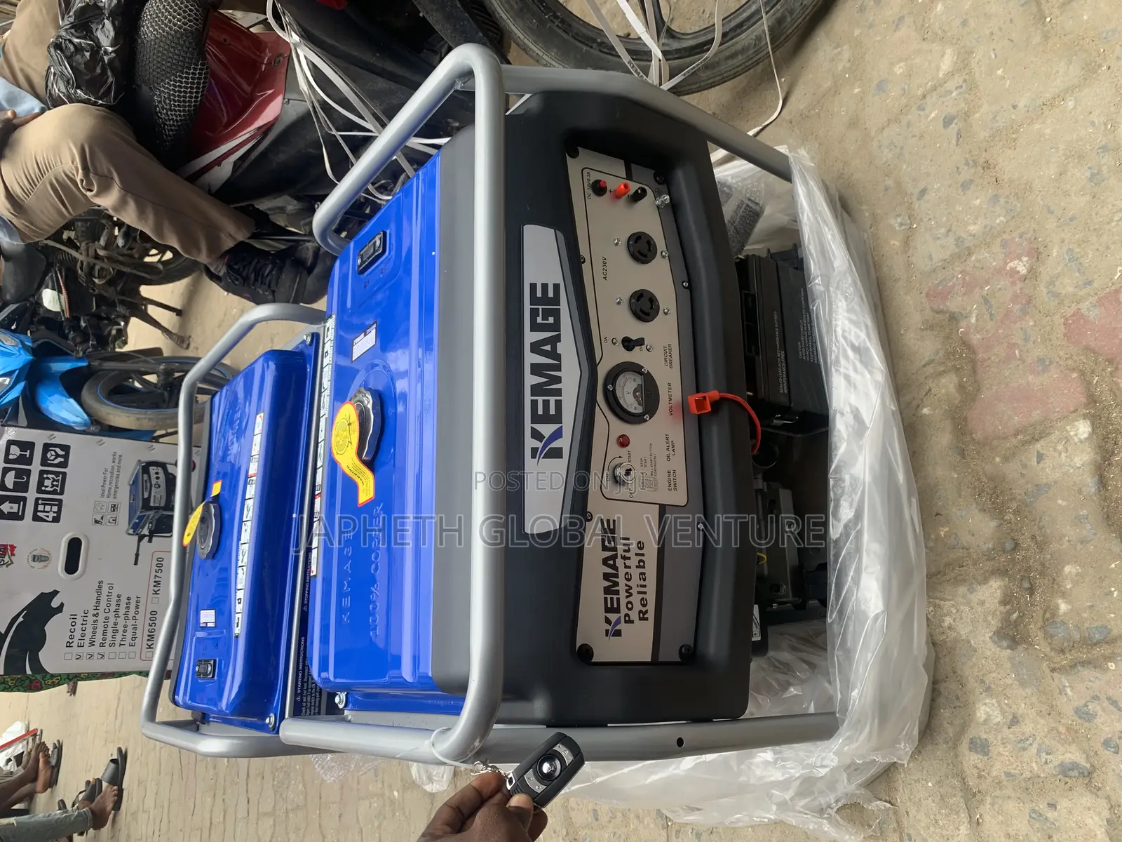 Kemage Generator 10kva With Remote Control