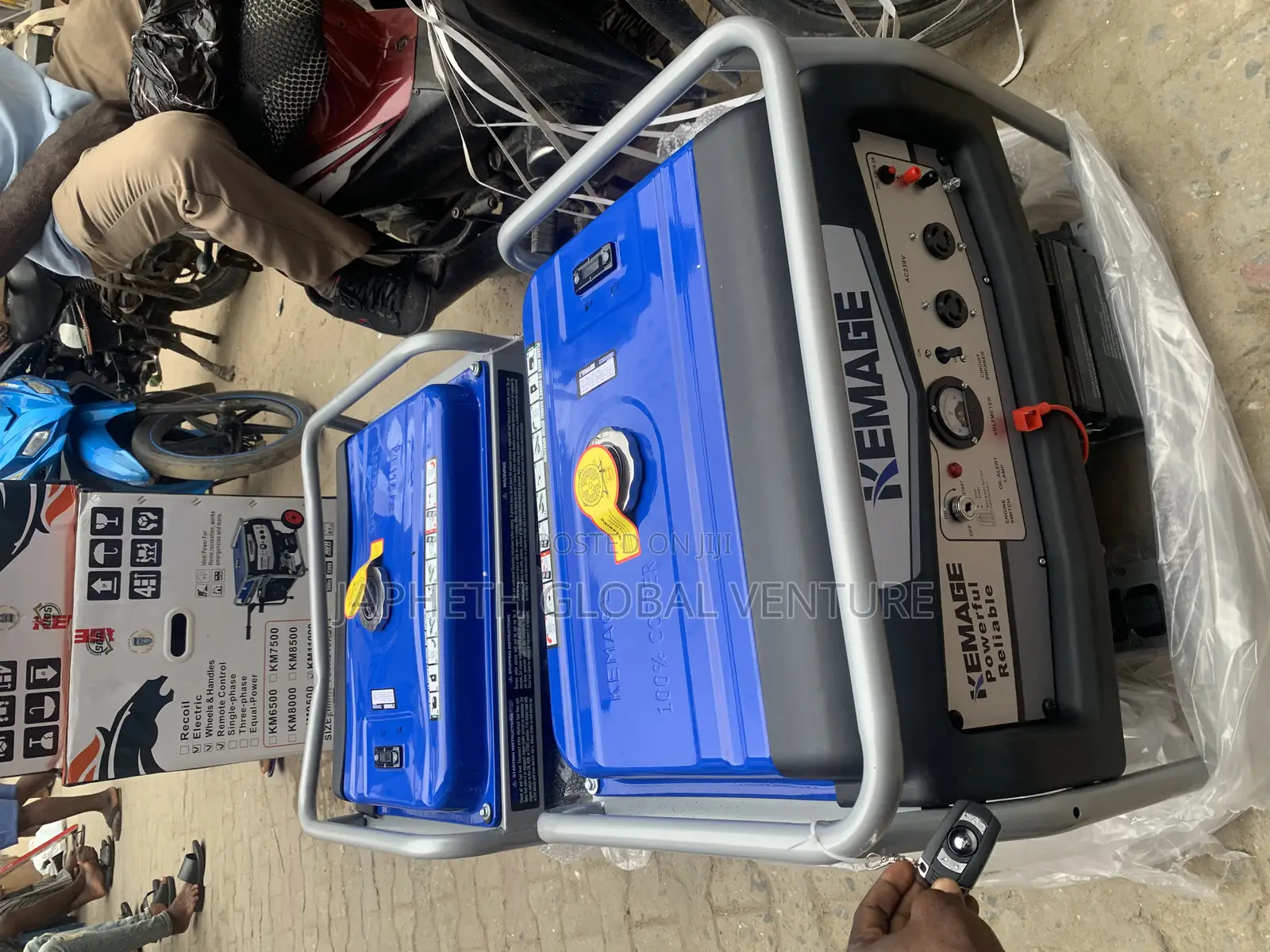 Kemage Generator 10kva With Remote Control