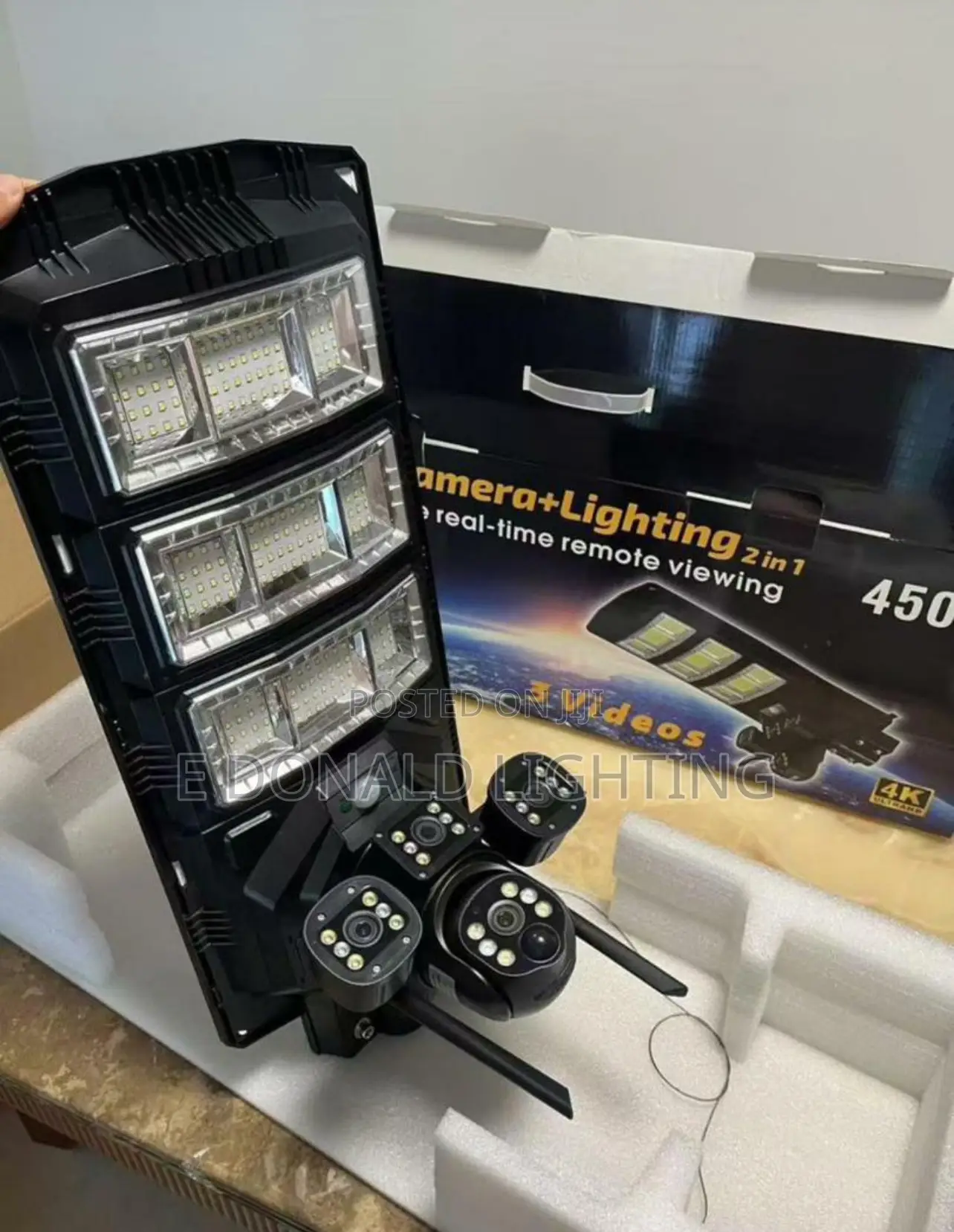 All in One Solar Street Security Light
