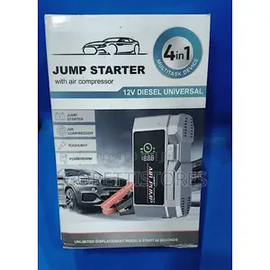 4in1 Car Jump Starter With Air Compressor