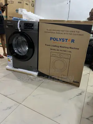 Consistent-Wash Polystar 6kg Front Load Washer Black [Pv-Twd7.1gl]