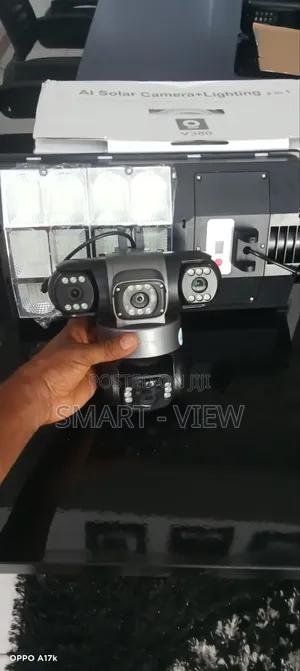 PTZ Solar CCTV Camera With Solar Street Light
