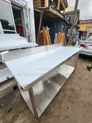 7ft Stainless Steel Working Table