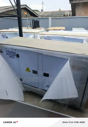 20kva Soundproof Perkins Genset, 2yrs Warranty