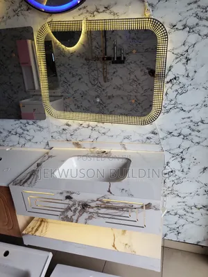 Wash Hand Basin Cabinet With Sensor Mirror
