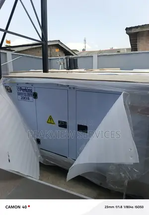 20kva Perkins Noise Controlled Generator With Cover