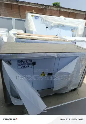 Perkins 20kva Enclosure Type Generator + Warranty