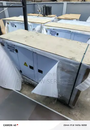 20kva Perkins Quiet Running Generator + 2yrs