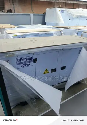 20kva Perkins Canopied Generator With Warranty
