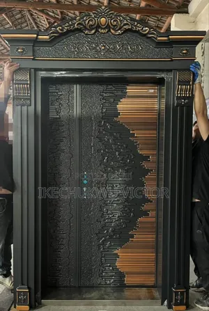 Copper Security Door