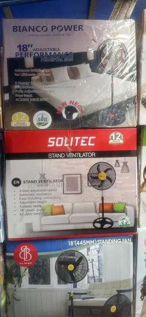 Stand Fan Copper