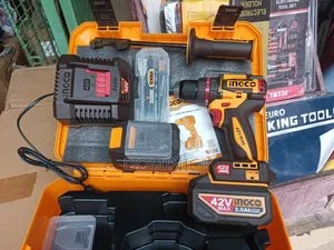 Ingco 42v Max Brushless Cordless Impact Drill (Model Cidli429982).
