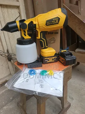 Cordless Battery Spray Gun Dewalt  108v