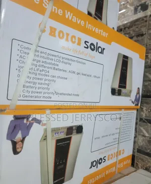 Choice Solar 5kva 24v Hybrid Transformerbase Solar Inverters In Stock