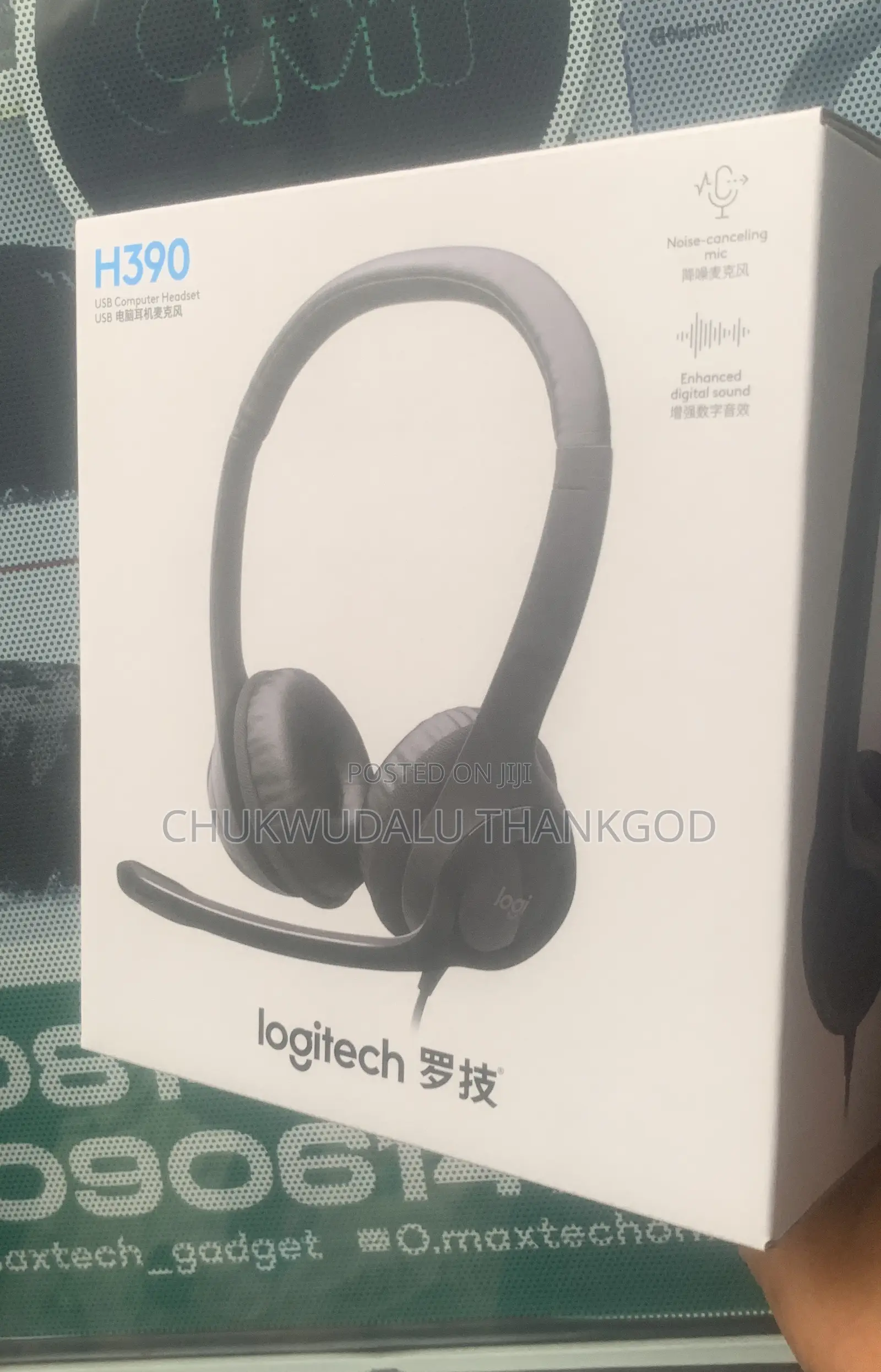 Original H390 Usb Computer Headset
