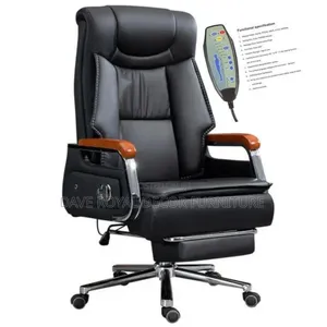 Classic Unique Boss Chair With Foot Rest