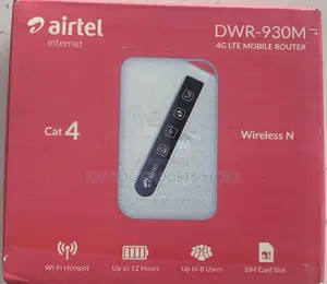 Airtel 4g Lte Mobile Router (Dwr 930m)