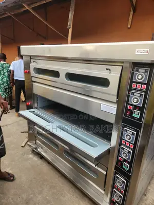 3 Deck Gas Oven 9 Trays
