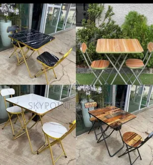 Foldable Table and Chairs