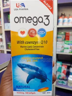 Alaska Omega 3 With Coenzyme Q10 X 100 Softgels