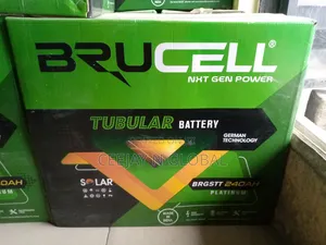 Brucell Solar Tubular 240ahs 12v Battery