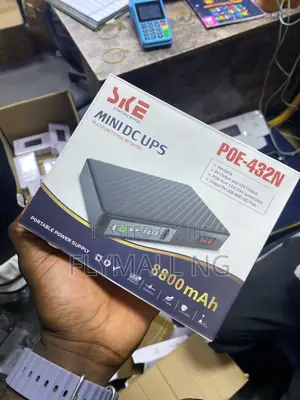Ske Mini Dc Ups Poe-432n Router Power Bank
