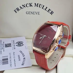 Replica Franck Muller Geneve Leather Watch - Swiss Luxury Redefined