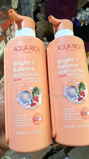 Aqua Rich Body Lotion and Shower Gel