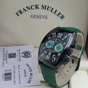 Franck Muller Casablanca Replica Leather Watch - Timeless Oasis
