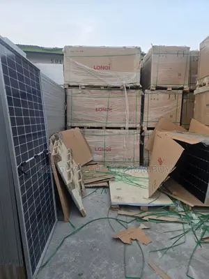 The Only Importer in Lagos of 650watts Longi Bifacial Solar Panel.