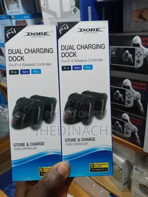 Dual Charging Dock for Ps4- Slim - Pro
