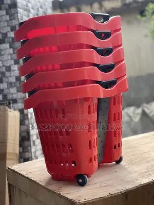 Shopping Basket With Trolley