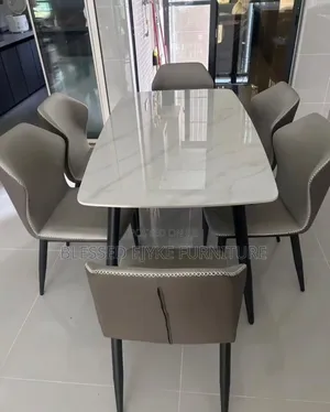 Dining Table Marble Top