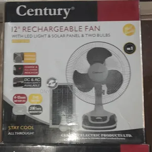 Century Rechargeable Table Fan [ 12 Inches]
