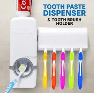 Touch Me Toothpaste Dispenser /Toothbrush Older