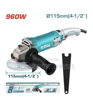 Total 4.5"/115mm Angle Grinder 960w