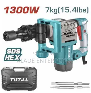 Total 1300w | 3800bmp Demolition Breaker Carry Box