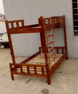 Top Quality Real Wooden 4 by 6 Down Bunk Bed With 31⁄2 by 6 Up Bedfrme