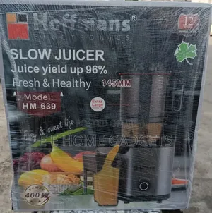 Hoffman Electronics Slow Juicer Hm-639, 400watt