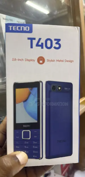 New Tecno T403 Black