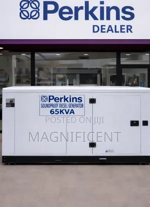 Original 65kva Perkins Generator 100% Copper Coil