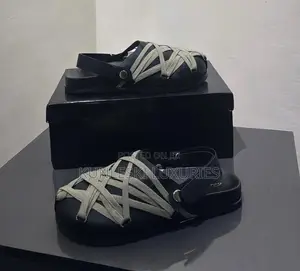 Original Rick Owen Lace Sandals Half Shoe
