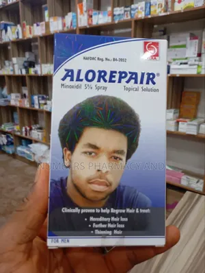 Alorepair Minoxidil 5% Spray (Topical Solution)