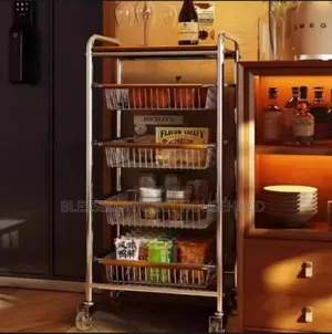 5layers Quality Stainless Trolley