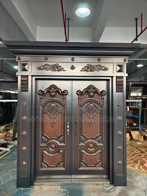 5ft Copper Cast Security Door With Ark (Entrance Door)