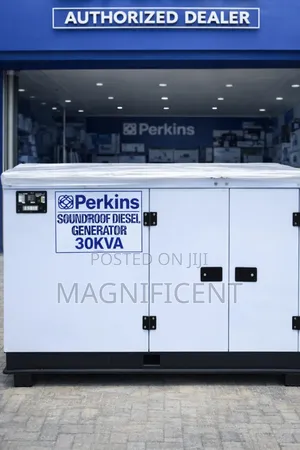 Original 30 Kva Perkins Soundproof Generator