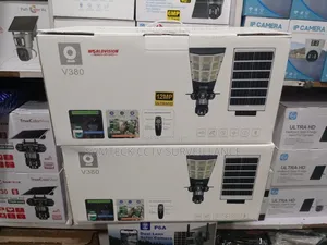 Solar Light With Triple Lens Camera