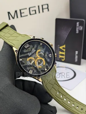 Megir Vip Solid Quality "Chronograph" _Watches